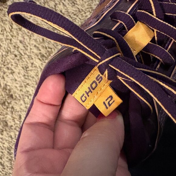 Brooks Ghost 12 purple sneakers - Picture 5 of 7